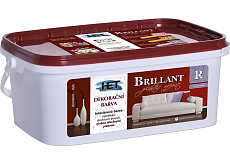 Het Brillant R vollständig mit Sägemehl gefüllt Struktur gemäß Walze, dekorative Dispersions-Innenfarbe, 5 kg