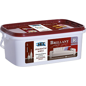 Het Brillant R vollständig mit Sägemehl gefüllt Struktur gemäß Walze, dekorative Dispersions-Innenfarbe, 5 kg