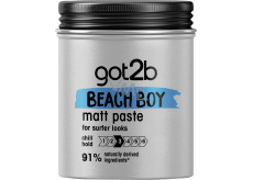 got2b Beach Boy matující pasta na vlasy, střední fixace, 100 ml