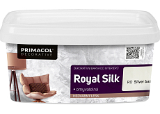 Primacol Decorative Royal Silk waschbare dekorative Farbe mit Glanz, R0 Basis silber