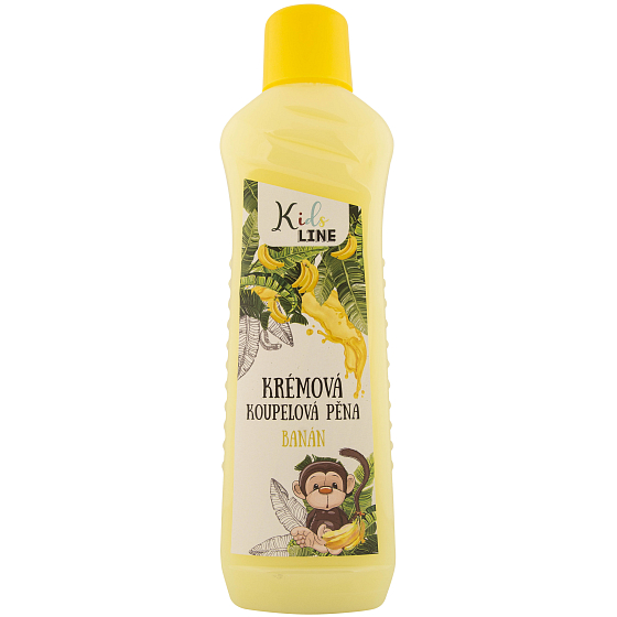 Bohemia Gifts Kids Bananen-Badeschaum 1 l