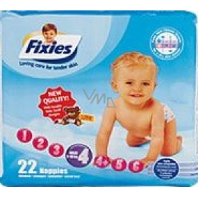Fixies Active Life 4 Maxi 7 - 18 kg Windeln 22 Stück