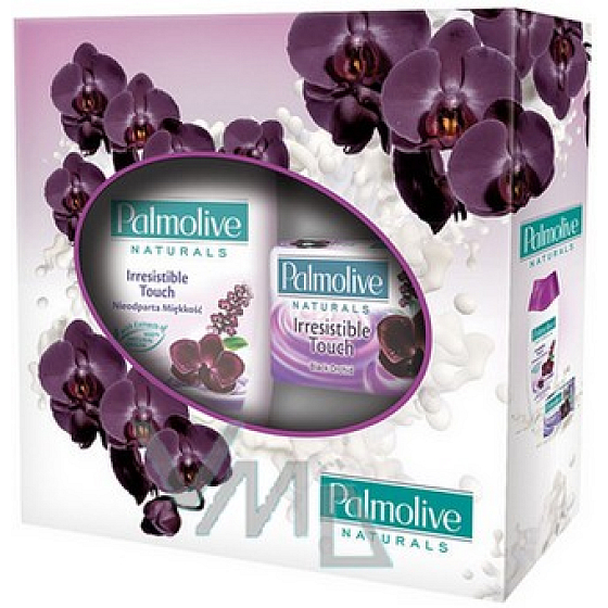 Palmolive Black Orchid Duschgel 250 ml + feste Seife 90 g, Kosmetikset