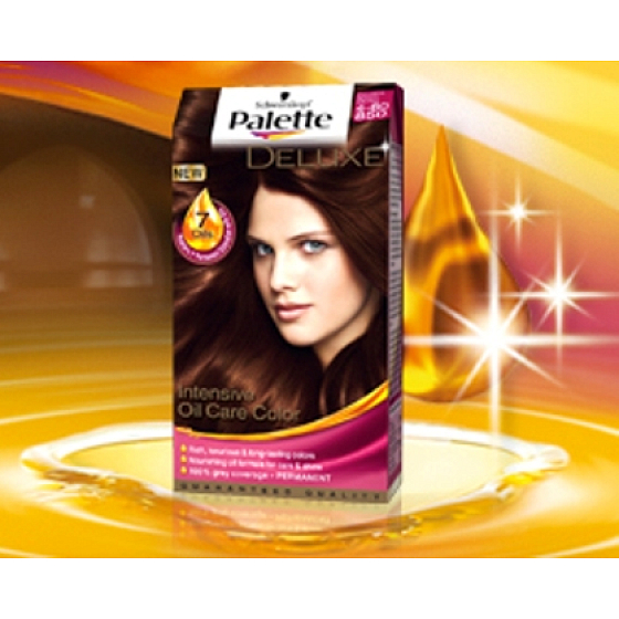 Schwarzkopf Palette Deluxe Nourishing 7 Oils Haarfarbe 850 Velvet Brown