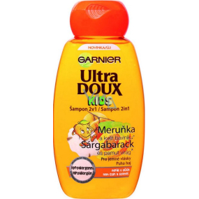 Garnier Naturals Kids Aprikosen- und Baumwollblumenshampoo für Kinderhaar 250 ml
