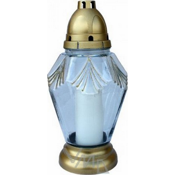 Rolchem Glaslampe Diamant 29 cm Z52