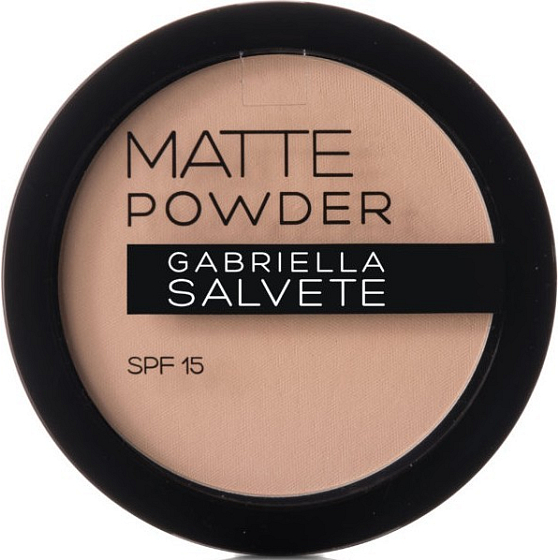 Gabriella Salvete Matte Puder SPF15 Puder 02 Beige 8 g