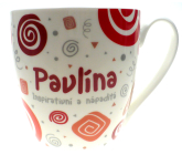 Nekupto Twister Becher namens Pavlina rot 0,4 Liter