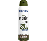 Bros Zeckenschutzmittel für Kleidung, abweisend und tötend Spray 90 ml
