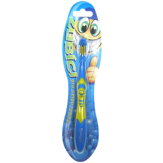 Nekupto Zubíci Zahnbürste für Kinder namens Dominik soft 1 Stück