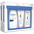 Dove Nourishing Deeply Duschgel 250 ml + Intensive Repair Shampoo 250 ml + Conditioner 180 ml, Kosmetikset