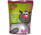 Silica Happy Cool Pet Meadow Fresh Hoch saugfähiger ökologischer Silikonstreu mit einem Duft für Katzen 3,6 l