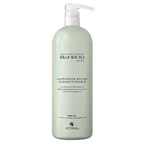Alterna Bamboo Luminous Shine Bambus Conditioner für schimmernden Glanz 1 l Maxi