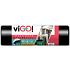 viGO! Müllsäcke schwarz extra dick, 140 µ, 120 Liter 60 x 110 cm, 5 Stück