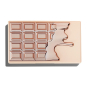 I Heart Revolution Roségold Mini-Schokoladenpalette Lidschattenpalette 10,2 g