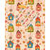 Nekupto Geschenk Papiertüte 14 x 11 x 6,5 cm Vogelhäuschen 1732 01 KFS