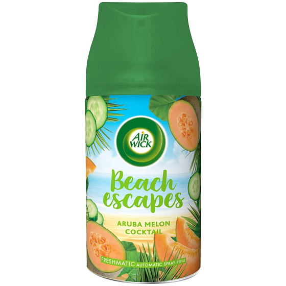 Air Wick Freshmatic Beach entkommt Aruba Melonencocktail automatische Erfrischungsfüllung 250 ml