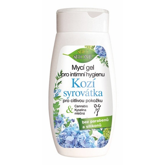 Bione Cosmetics Ziegenmolke Intimwaschgel Duschgel für empfindliche Haut 260 ml