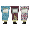Heathcote & Ivory Pink Clay & Honeysuckle pflegende Hand- und Nagelcreme 3 x 30 ml, Kosmetikset