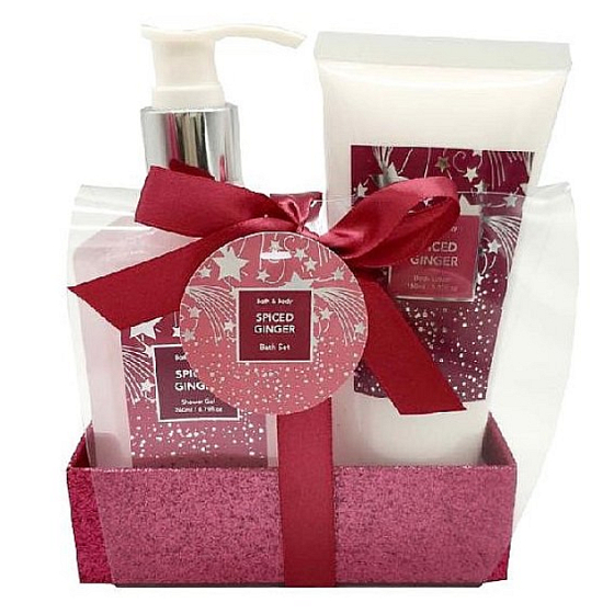 Salsa Collection Spicy Ginger Duschgel 260 ml + Körperlotion 150 ml, zweiteiliges Geschenkset