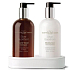 Scottish Fine Soaps Silber Sanddorn Flüssigseifenspender 300 ml + Handmilchspender 300 ml, Duo-Set
