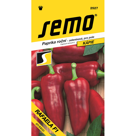 Semo Paprika jährliches Gemüse, für Feld Rafael F1 Hybrid 15 Samen