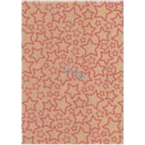 Ditipo Geschenkpapier 70 x 200 cm Weihnachten KRAFT Rote Sterne Ditipo Geschenkpapier 70 x 200 cm Weihnachten KRAFT Rote Sterne