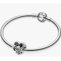 Charme Sterling Silber 925 Herz und Unendlichkeit Love You Mum, Perle auf Armband Familie