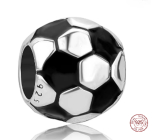 Charme Sterling Silber 925 Fußball, Perle auf Armband Sport