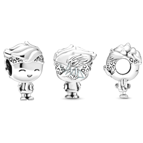 Charm Sterling Silber 925 Teenage Teenager, Perle auf Armband Familie Charm Sterling Silber 925 Teenage Teenager, Perle auf Armband Familie