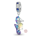 Charms Sterling Silber 925 Seepferdchen, Tierarmband Anhänger