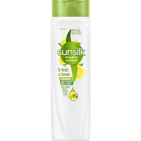 Sunsilk Shampoo mit grünem Tee und Zitrone für fettiges Haar, 250 ml