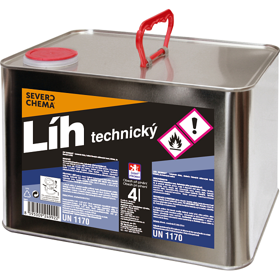 Severochema technischem Alkohol 4 l