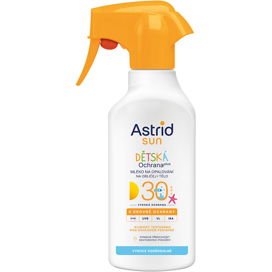 Astrid Sun Kids OF 30 Kinder-Sonnenmilch im Spray, 200 ml