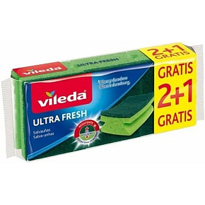 Vileda Ultra Fresh Schwamm hoch 2+1 Stk