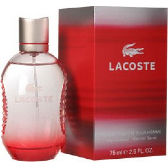 Lacoste Red Eau de Toilette für Männer 75 ml