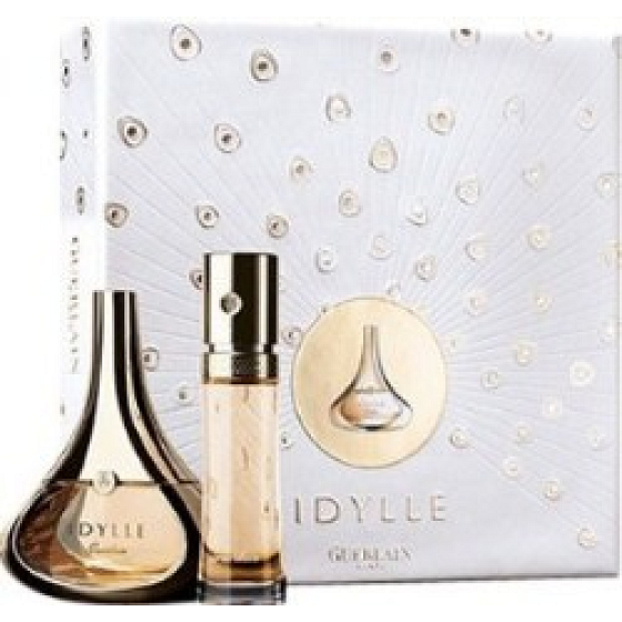 Guerlain Idylle parfümiertes Wasser für Frauen 50 ml + parfümiertes Wasser Geldbörsenspray 15 ml, Geschenkset