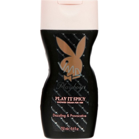 Playboy Play It Würziges Duschgel für Frauen 250 ml