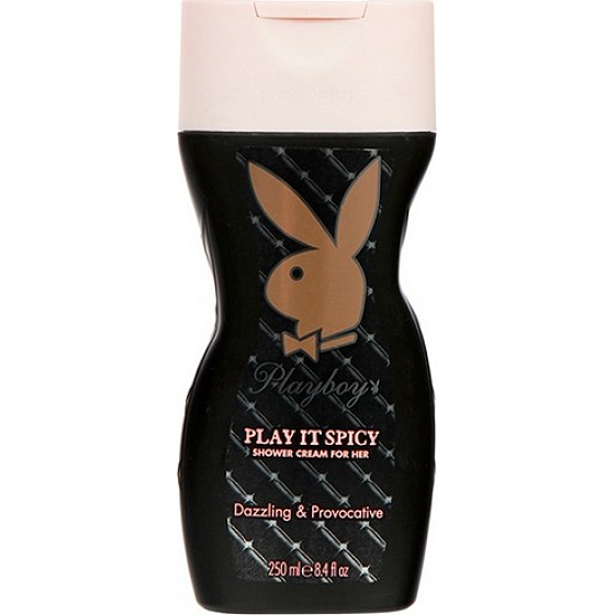Playboy Play It Würziges Duschgel für Frauen 250 ml