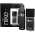 Nike Man parfümiertes Deodorantglas für Männer 75 ml + Deodorant Spray 200 ml, Kosmetikset