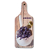 Bohemia Gifts Dekoratives Schneidebrett Levander mit Originaldruck 28 x 12 cm