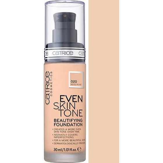 Catrice Even Skin Tone Verschönerndes Make-up 020 Beige Rosé 30 ml