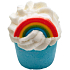 Bomb Cosmetics Perfekter Regenbogen - Jagd nach Regenbogen Badeblock 50 g