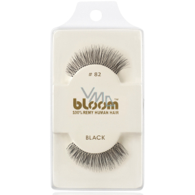 Bloom Natural klebrige Wimpern aus Naturhaar schwarz gekräuselt Nr. 82 1 Paar Bloom Natural klebrige Wimpern aus Naturhaar schwarz gekräuselt Nr. 82 1 Paar