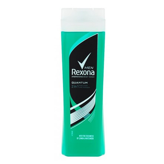Rexona Men Quantum 2in1 Duschgel und Shampoo für Männer 250 ml