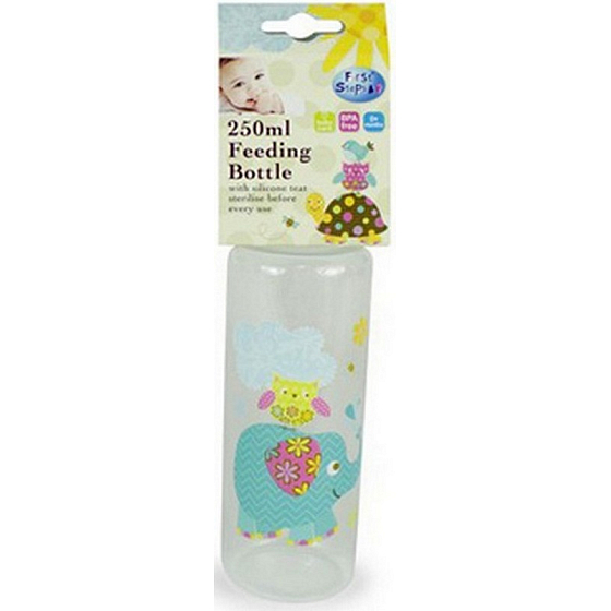 Erste Schritte Patchwork 0+ Babyflasche Elefant 250 ml