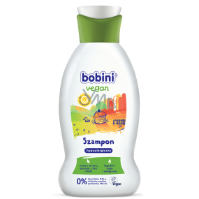 Bobini Vegan hypoallergenes Haarshampoo für Kinder ab dem ersten Geburtstag 200 ml Bobini Vegan hypoallergenes Haarshampoo für Kinder ab dem ersten Geburtstag 200 ml