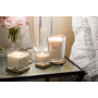 Yankee Candle Sheer Linen - Reines Leinen Soja Duftkerze Elevation Kleines Glas 1 Docht 96 g