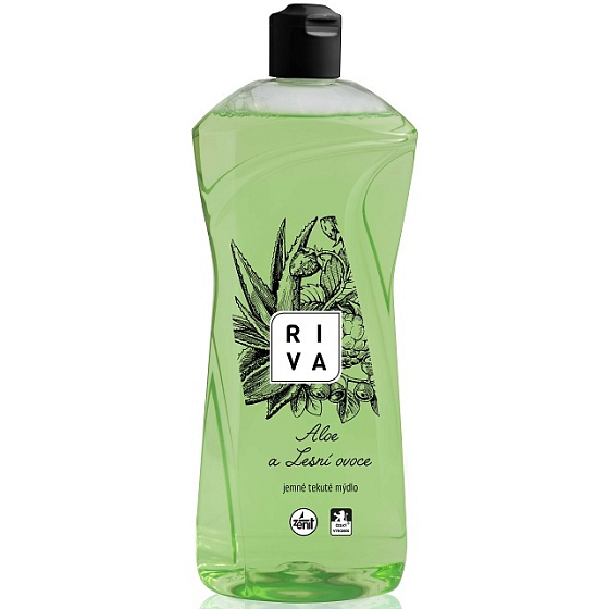 Riva Aloe und Waldfrucht sanfte Flüssigseife 1 kg