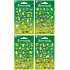 Ostern Plastikaufkleber 17 x 10 cm 1 Packung